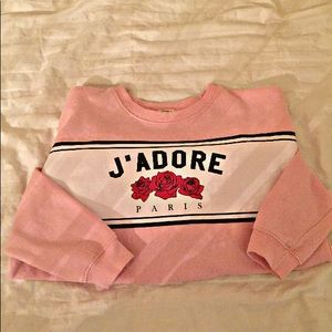 Forever 21 J'Adore Paris Sweatshirt